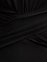 Rosalba Gathered Panel Maxi Dress Forever New