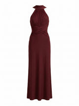 Rosalba Gathered Panel Maxi Dress Forever New
