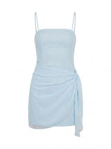 Sienna Linen Sarong Mini Dress Forever New