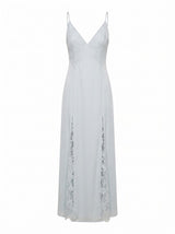 Salome V Neck Lace Maxi Dress Forever New