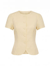 Cartia Button Down Top Forever New