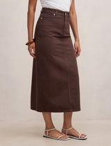 Paloma Denim Maxi Skirt Forever New