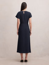 Wren Hardware Detail Midi Dress Forever New