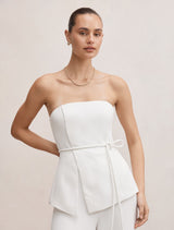 Kehlani Strapless Jumpsuit Forever New