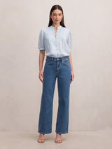 Skye Trim Detail Blouse Forever New
