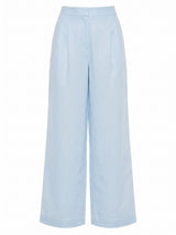 Eva Petite Linen Wide Leg Pants Forever New