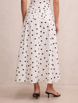 Magnolia Polka Dot Skirt Forever New