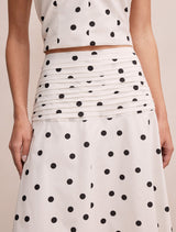 Magnolia Polka Dot Skirt Forever New