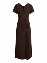 Tahnee Petite Ruched Waist Midi Dress Forever New
