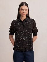Faye Short Sleeve Blouse Forever New