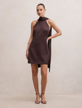 Rowena Mini Scarf Dress Forever New