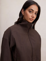Brooke Funnel Neck Jacket Forever New