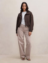 Brooke Funnel Neck Jacket Forever New
