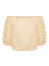 Naomi Off Shoulder Bubble Top