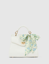 Tabitha Lock Top Handle Bag 0 White Forever New