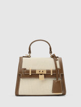 Laurel Lock Top Handle Bag Forever New