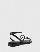 Dominique 2 Diamante Strap Flat Pm Sandal Forever New