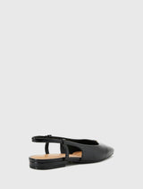 Grace Centre Seam Detail Slingback Flat