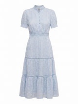 Athena Short Sleeve Midi Dress Forever New