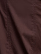 Chessy Seamed Cotton Midi Dress Forever New