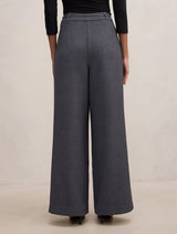Lena Petite High Waist Wide Leg Pants Forever New