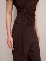 Celine Tie Detail Top Forever New