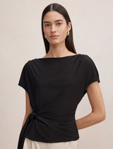 Celine Tie Detail Top Forever New