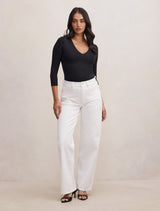 Emma Mid-Rise Barrel Jeans Forever New