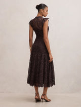 Arielle Lace Midi Dress Forever New
