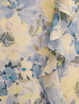 Lorenze Ruffle Maxi Dress