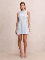 Hannah Lace Detail Mini Dress Forever New