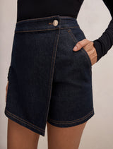Jessie Denim Skort Forever New