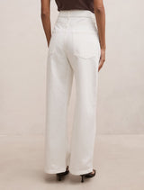 Nicki Petite Mid Rise Straight Jeans Forever New