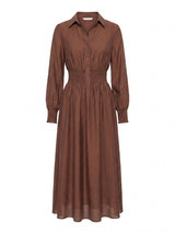 Elissa Shirred Waist Midi Dress Forever New