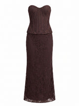 Myla Lace Corset Maxi Dress Forever New