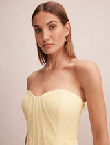 Myla Lace Corset Maxi Dress
