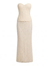 Myla Lace Corset Maxi Dress Forever New