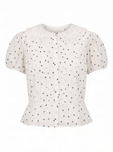 Cece Peplum Blouse Forever New
