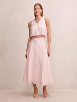 Maeve Lace Detail Skirt Forever New