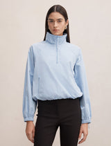 Kim Quarter Zip Windbreaker Jacket Blue Forever New