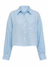 Bowie Cropped Shirt Forever New