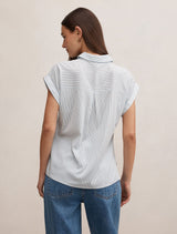 Tia Collar Button Shirt Forever New
