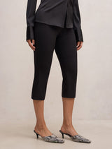 Alexis Flared Hem Capri Pants Forever New