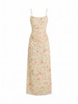 Maeve Corset Mesh Maxi Dress Forever New