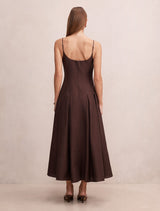Emery Panel Midi Dress Forever New