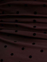Allegra Spot Mesh Midi Dress Forever New