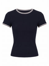 Rosie Tipped Trim Short Sleeve T-Shirt