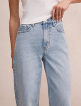 Emma Mid-Rise Barrel Jeans