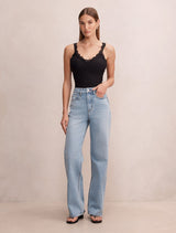 Emma Mid-Rise Barrel Jeans Forever New