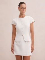 Ellie Petite Mod Mandarin Jacket